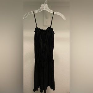 ALEXIS pleated dress
